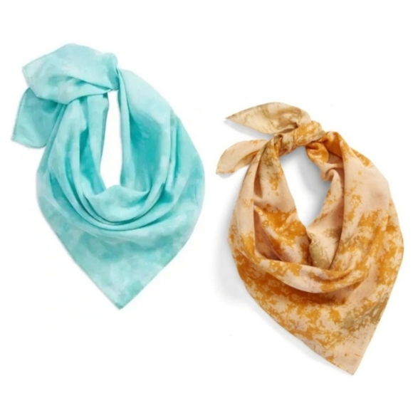 Madewell Accessories - Set! NWT Madewell | Tie-Dye Organic Cotton Bandana